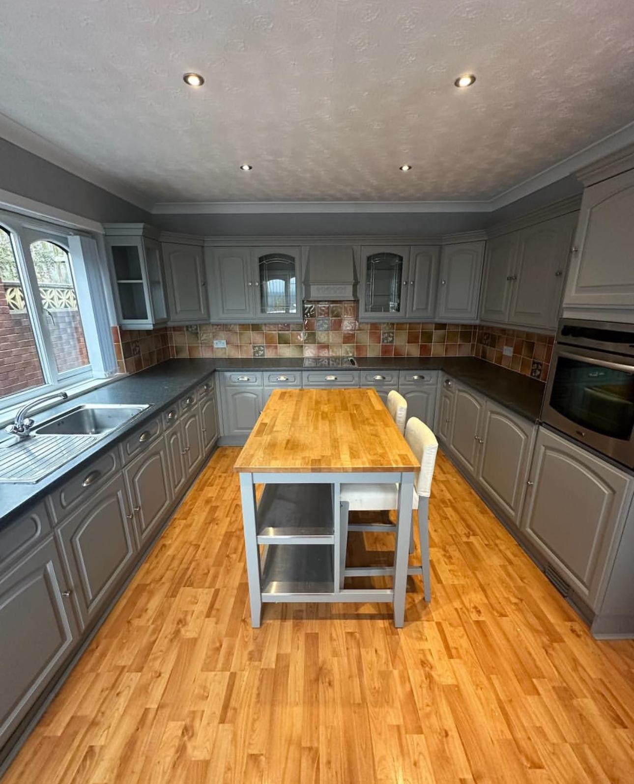 Kitchen Cabinet Refinishing